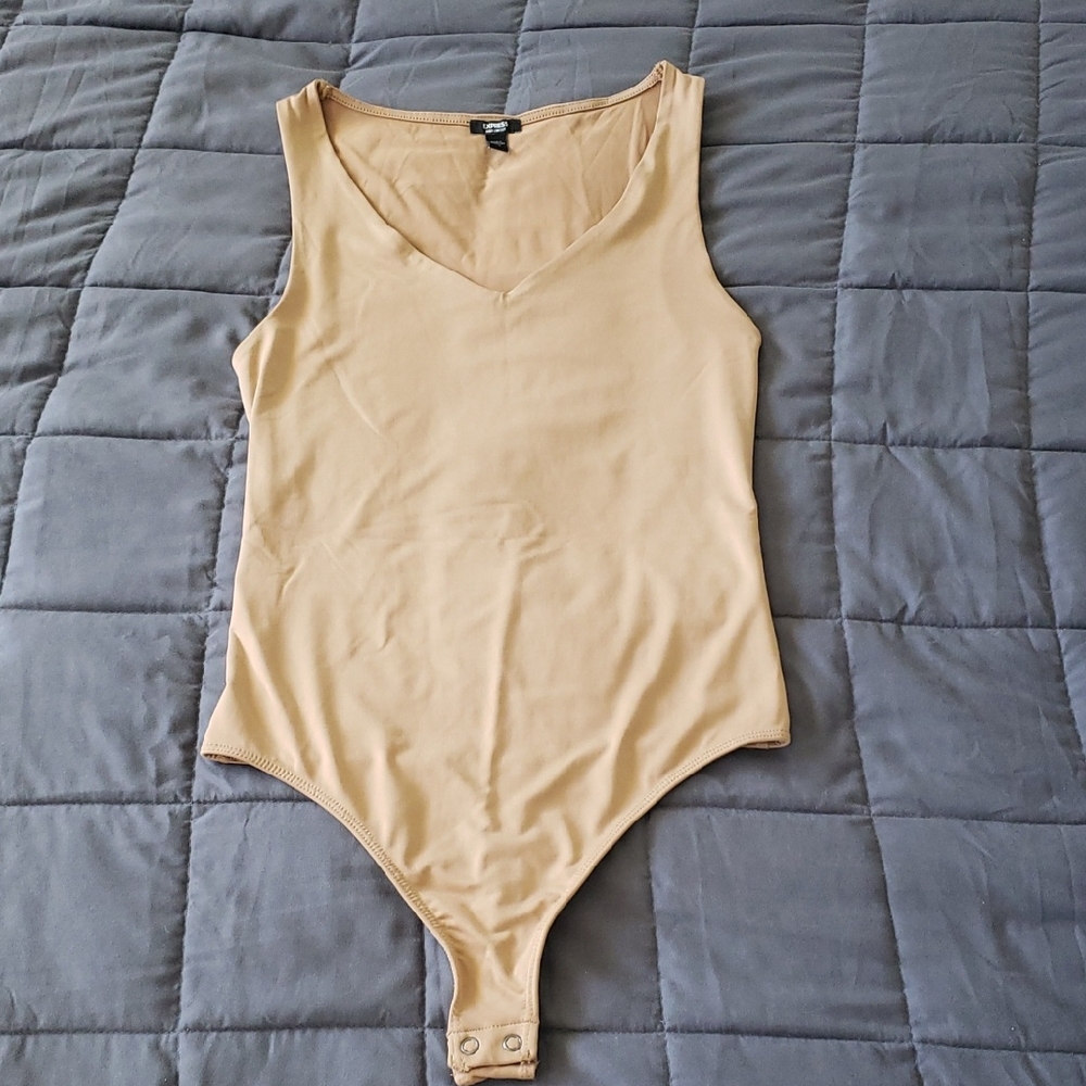 Express Tan Bodysuit